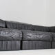 De Sede DS 88 modular sofa black leather patchwork Switzerland 1970s