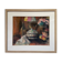 Still life with lamp, signed pastel