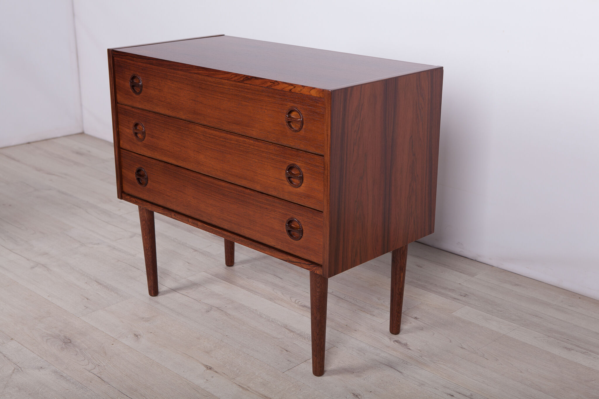 Commode danoise en palissandre du milieu du siècle, années 1960