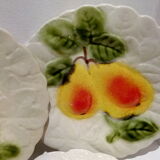 Trio of slurry dessert plates