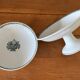 Set fruit cup & old composition in earthenware of Saint Amand (North) Late nineteenth century.
