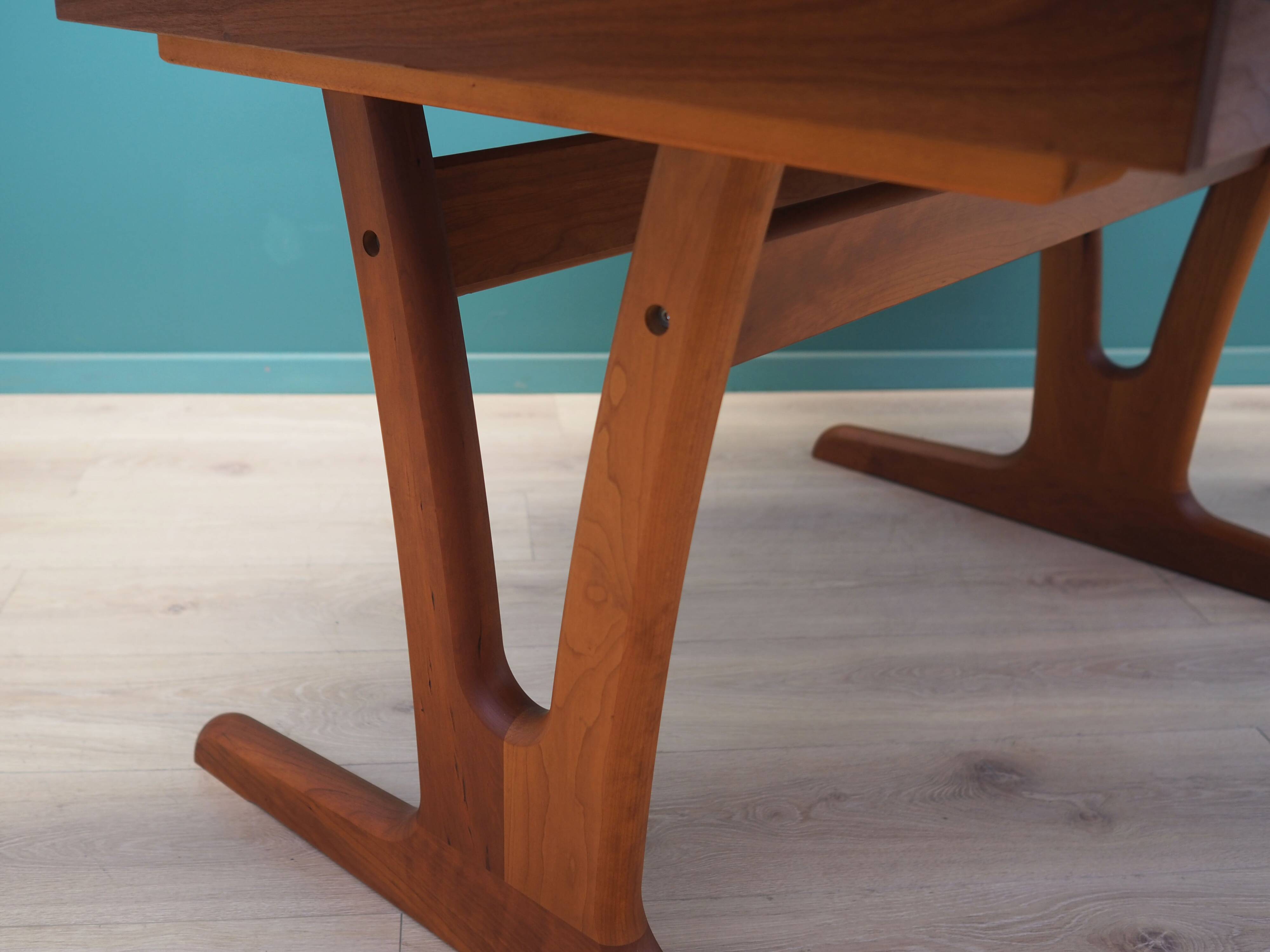 Cherry table, Danish design, 1970s, production: Denmark