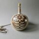 Signed stoneware lamp base, Janet Stedman and Pierre Digan la Borne, 1960