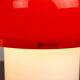 Set of 2 Space Age Orange Meblo Mushroom Table Lamps, Guzzini, 1970s