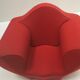 Vintage Red Chair by Ron Arad for Moroso 1991