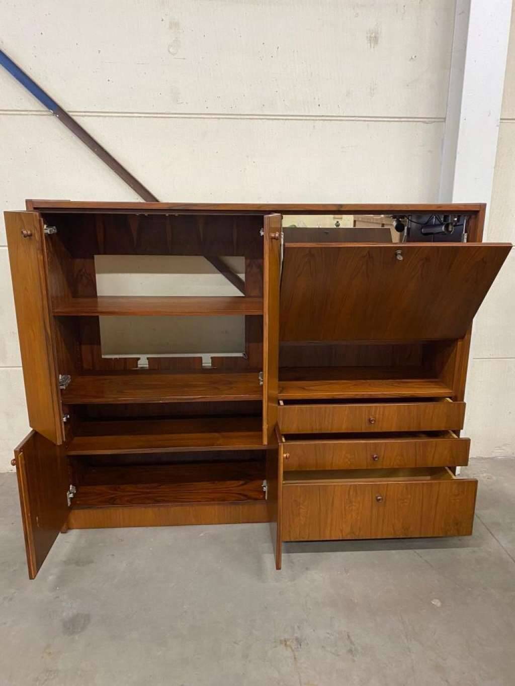 Vintage wooden furniture / bar furniture / showcase