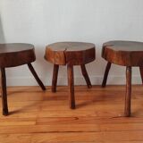 Brutalist stools 1970