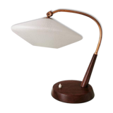 Lampe de table design Temde Leuchten capot en verre années 60