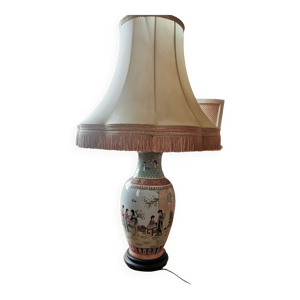 Lampe porcelaine de Chine