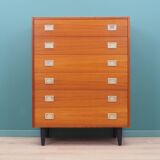 Commode en teck, design danois, années 1970