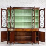Library / Display case in burl wood