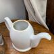 Salam Tea teapot, porcelain and stainless steel