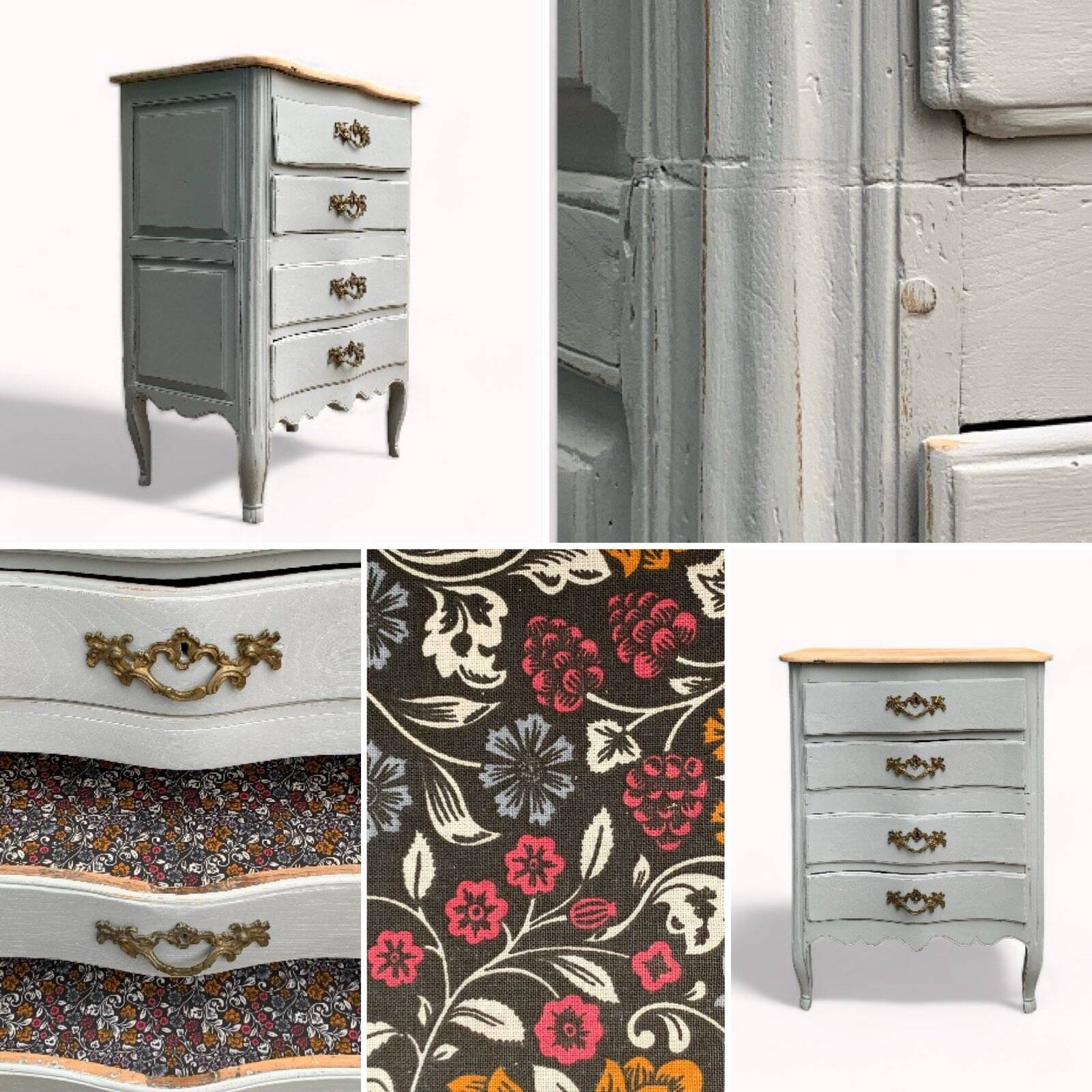 Louis XV style chest of drawers 1900