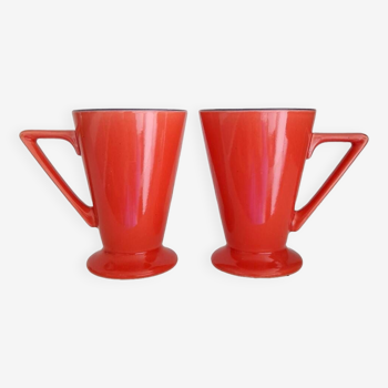 Set of 2 80s mugs