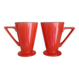 Set of 2 mugs, 80s