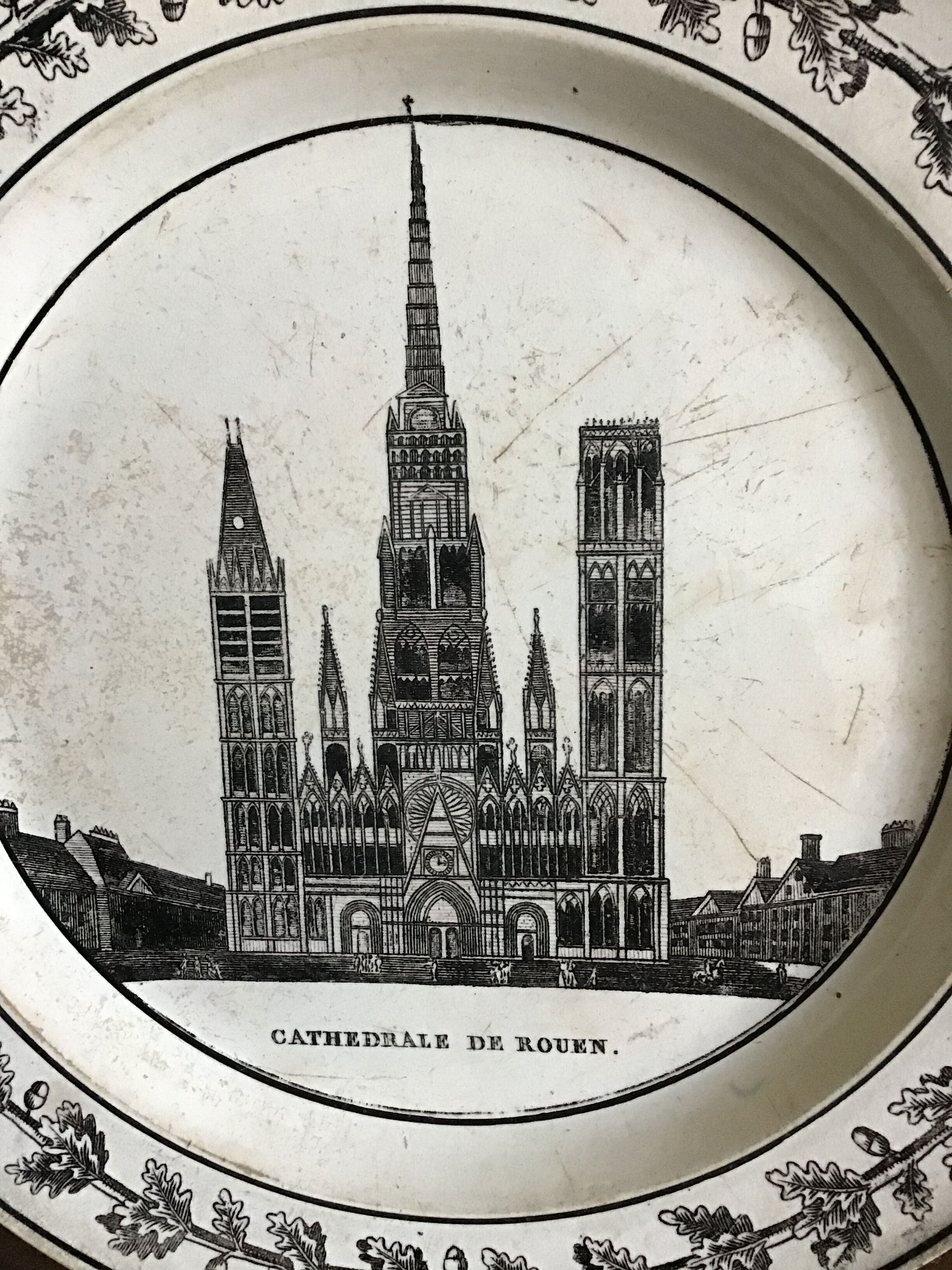 Creil Montereau Plate