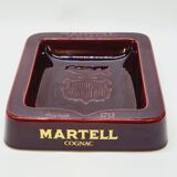Imposant cendrier publicitaire en céramique Martell Cognac