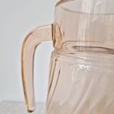 "Rosaline" twisted glass carafe - Luminarc Vintage