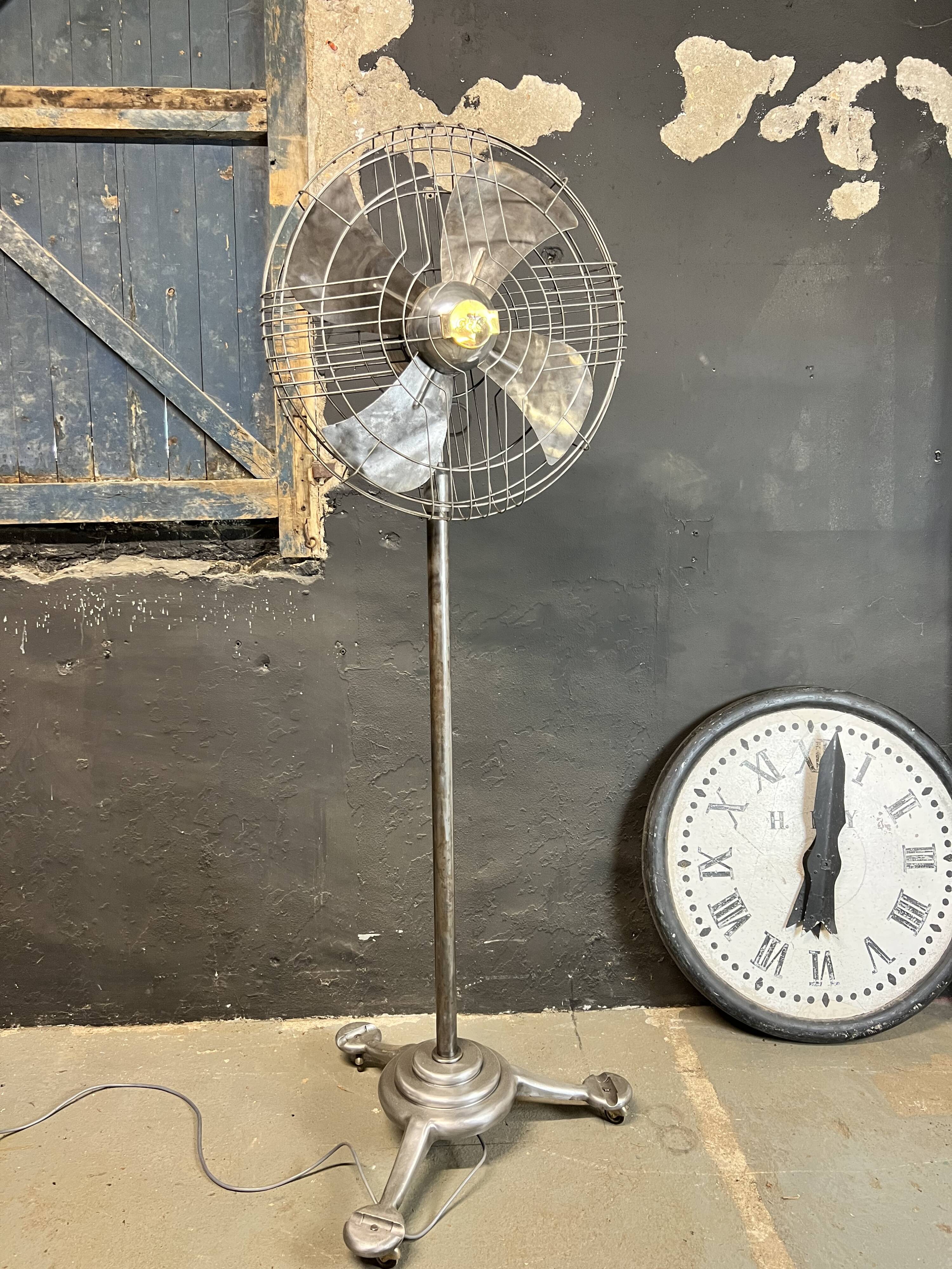 Large industrial fan General Electric England 1940