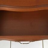 2 tables de chevet style Louis XV tiroirs et pieds cabrioles, 1960