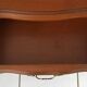 2 Louis XV style bedside tables with drawers and cabriole legs, 1960