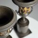 Pair of Empire bronze vases