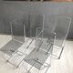 Set of 4 till behrens chairs for schlubach, 1980s