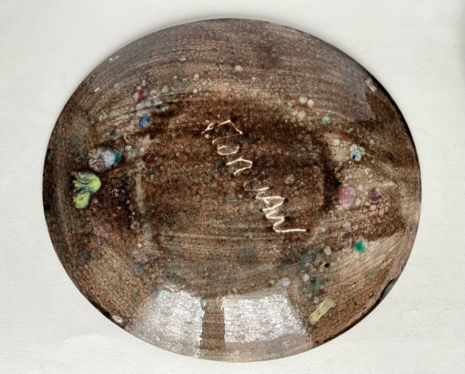 4 oval shaped plates Morvan