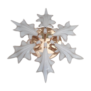 Plafonnier en verre de Murano,
