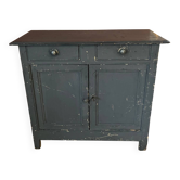 Buffet parisien gris bleu ardoise