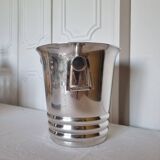 Art Deco silver-plated champagne bucket from Argit Paris, 19th century