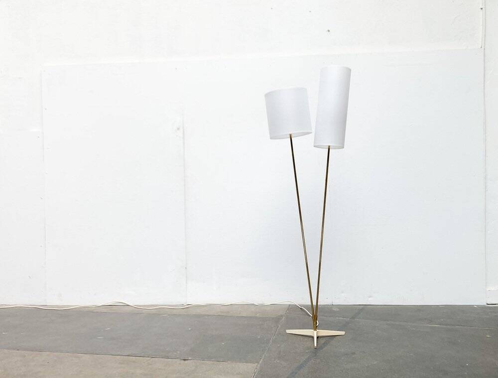 Mid-Century Minimalist Tripod Floor Lamp, 1960s