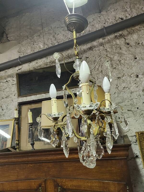 3-bulb tassel chandelier no. 20