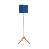 Lampadaire scandinave en chêne, Suède, 1960