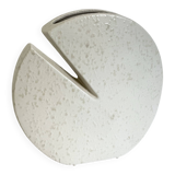 Off-white ceramic vase by Nereo Boaretto