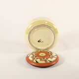 Art deco ceramic bonbonnière by BIHL Czechoslovakia, 1920s.