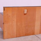 Armoire-bibliothèque vitrée vintage par Mojmír Požár, Tchécoslovaquie, 1960