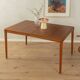 Rare extendable teak dining table by H.W. Klein for Bramin (1960s)