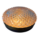 Mid-century crystal glass ceiling light