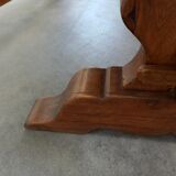 Farmhouse table and its 2 benches