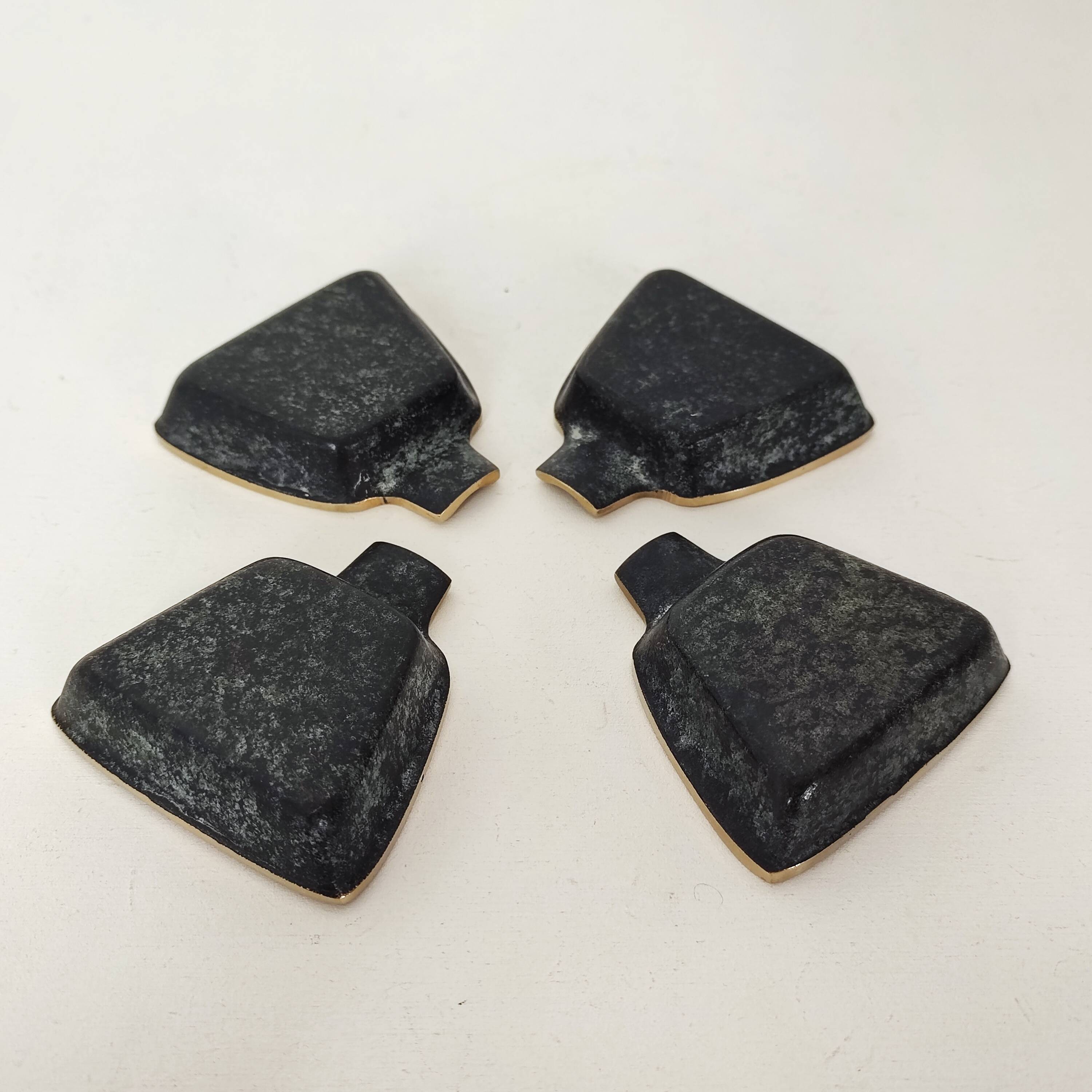 Cendriers empilables années 50