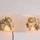 Vintage Bowl Wall Lamps in Goldleaf Murano Glass, Italy, 1970s, Set of 2