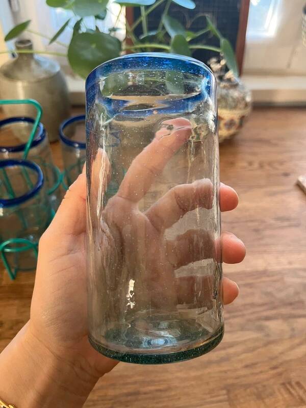 Vintage bubble glasses