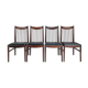Set of 4 Scandinavian rosewood chairs Design Arne VODDER