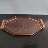 Old glass tray