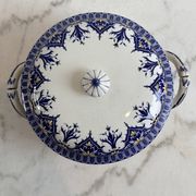 Soupière en Terre de fer - Sarreguemines - modèle Cluny
