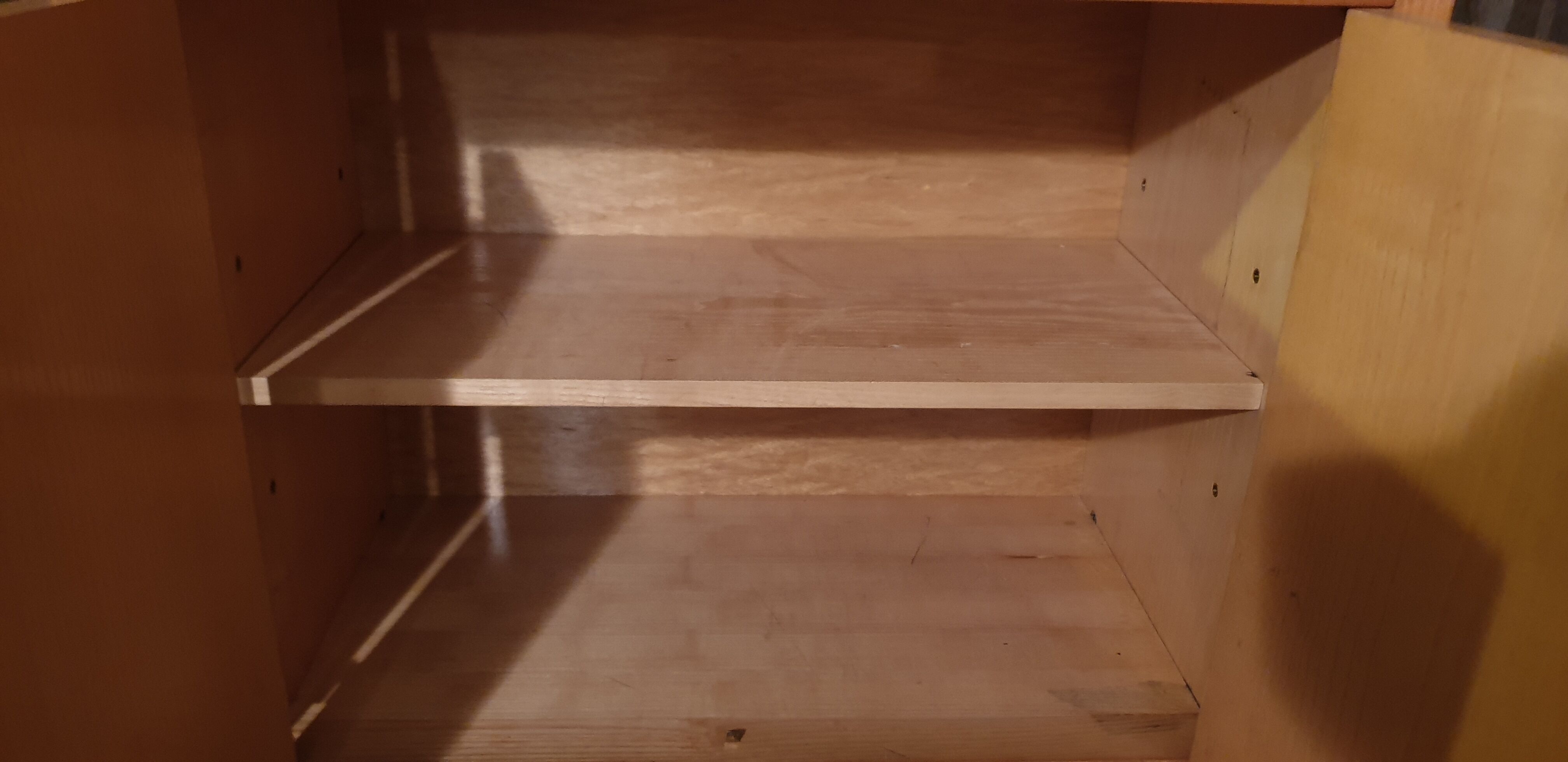 Secretary with vintage flap lamp casserole