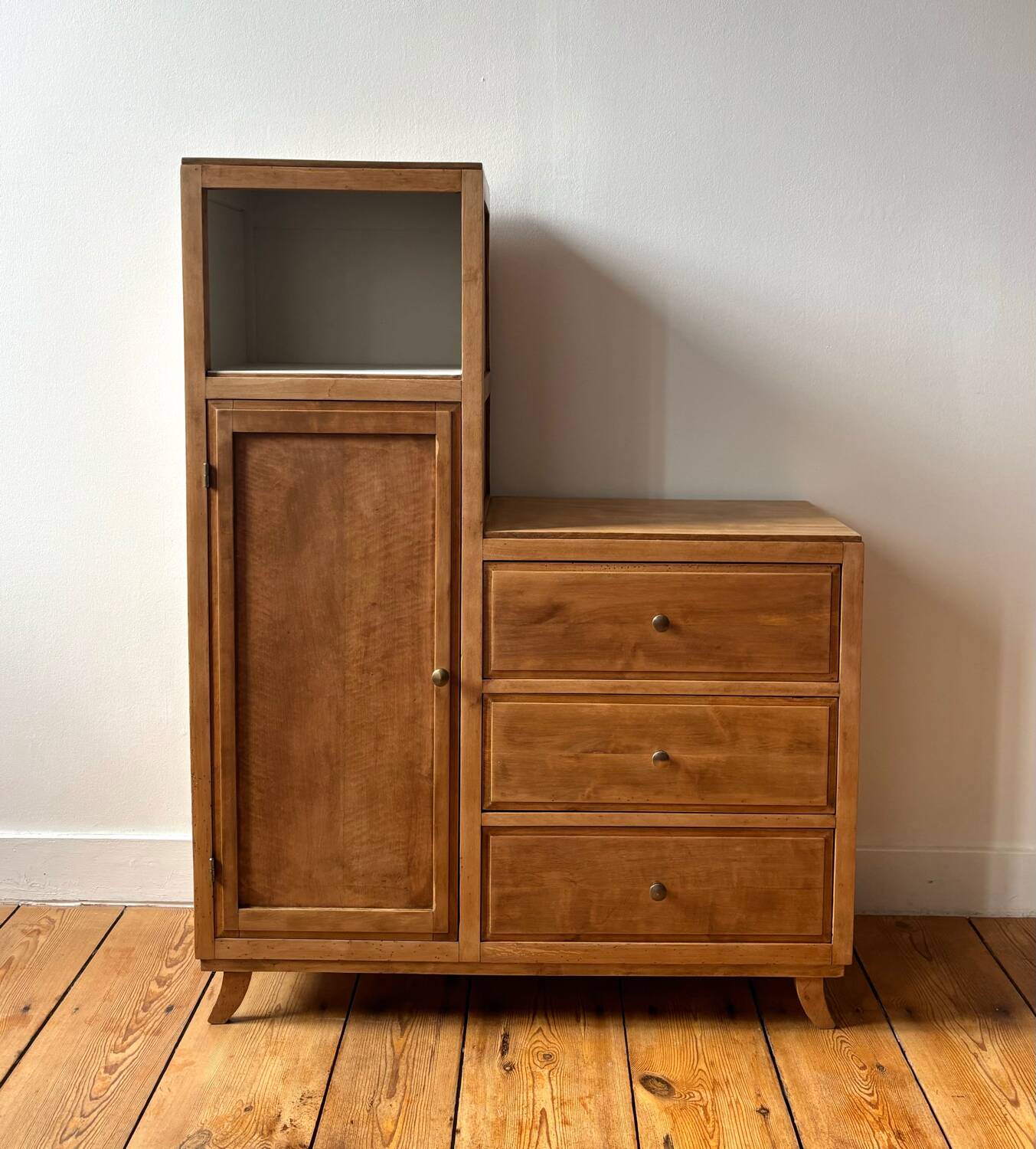 Vintage asymmetrical wardrobe