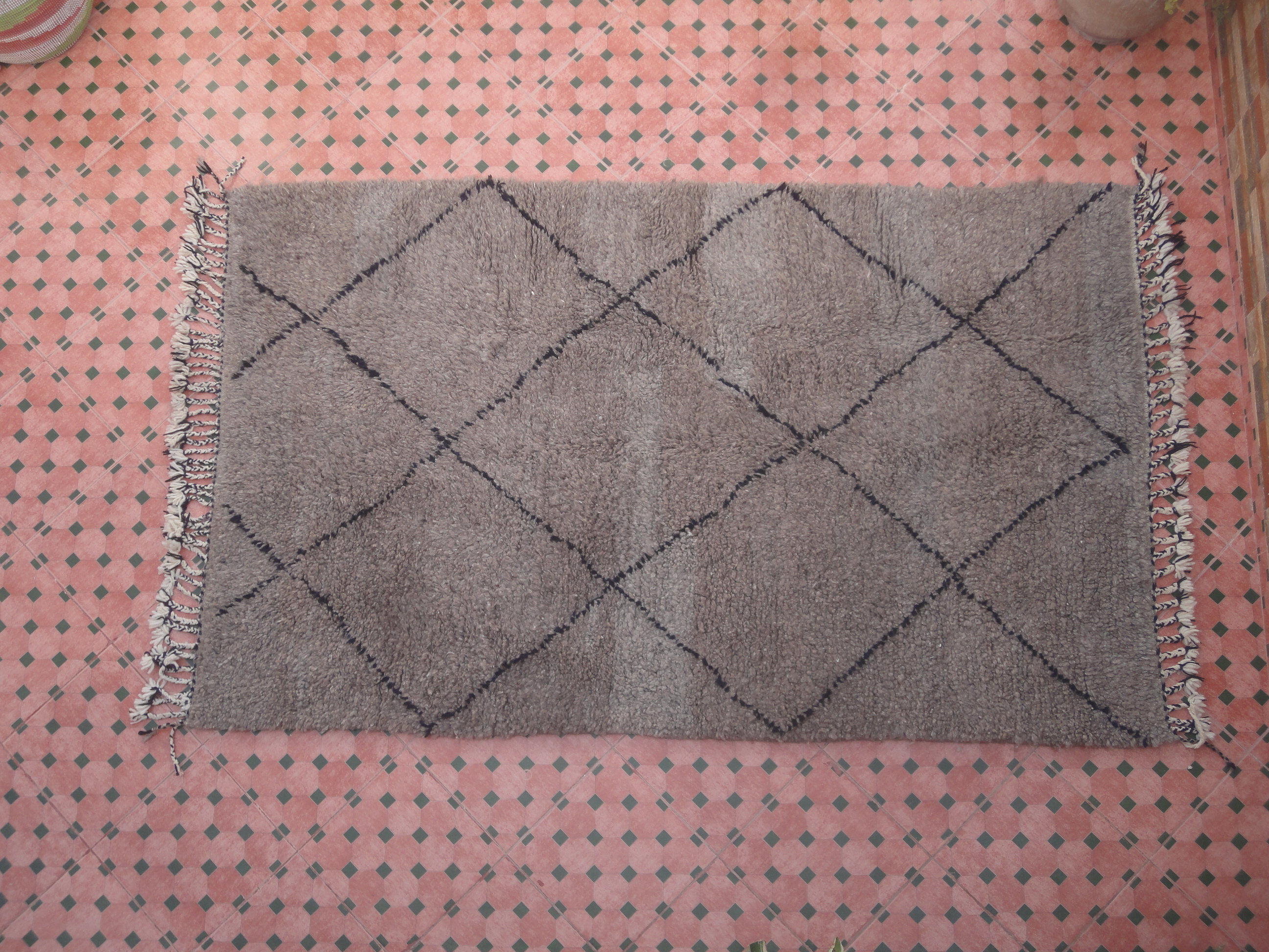 Carpet beni ourain 243 x 148 cm