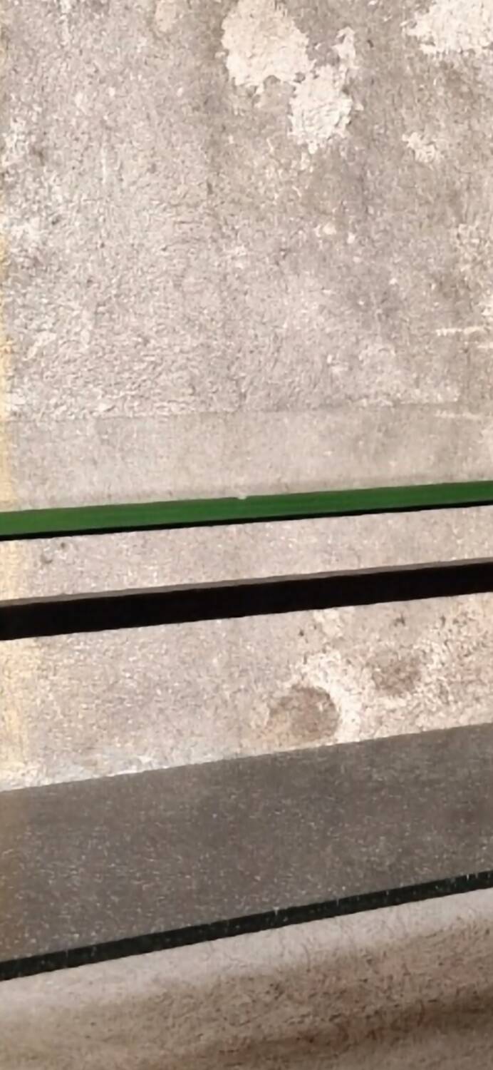 1950s glass coffee table